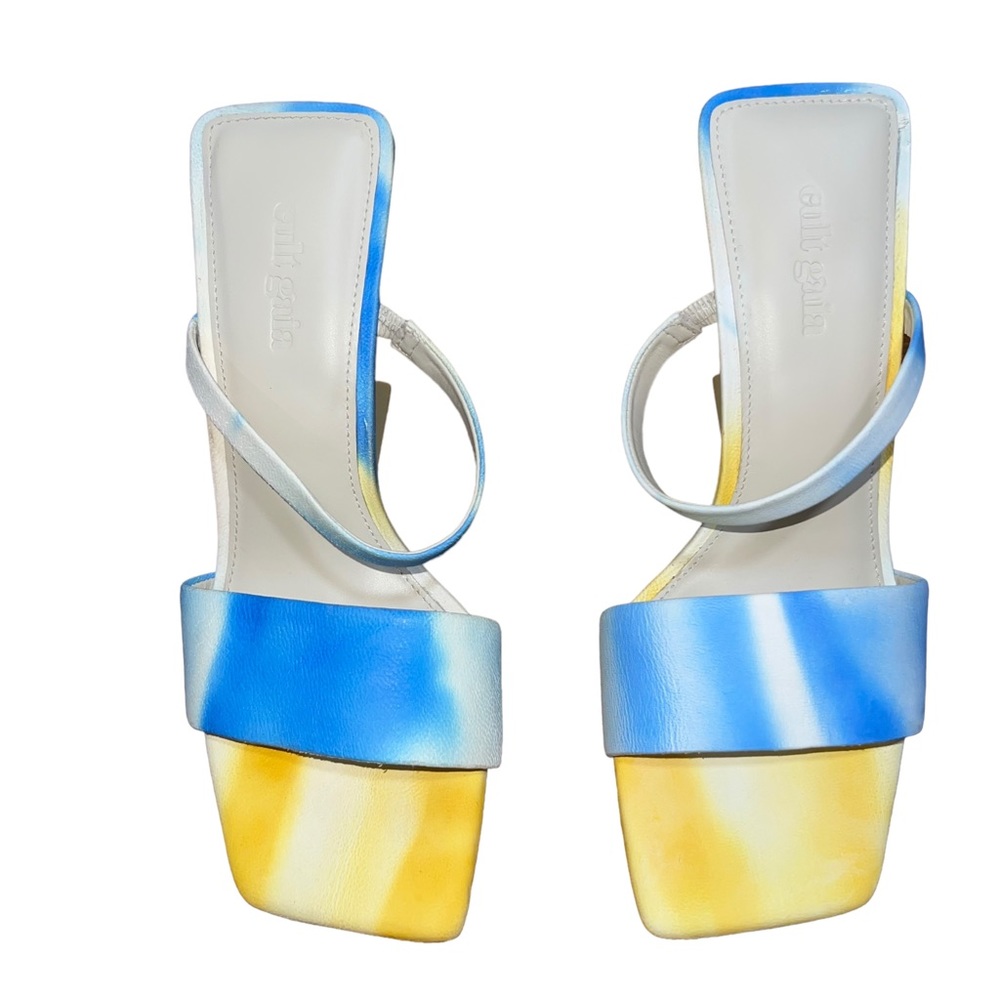 Cult Gaia Rene Sandal In Blue Multi - Picture 3 of 12